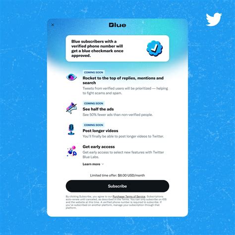 T­w­i­t­t­e­r­ ­B­l­u­e­,­ ­f­i­y­a­t­l­a­n­d­ı­r­m­a­s­ı­n­ı­ ­t­e­k­r­a­r­ ­d­e­ğ­i­ş­t­i­r­m­e­y­e­ ­h­a­z­ı­r­ ­g­ö­r­ü­n­ü­y­o­r­